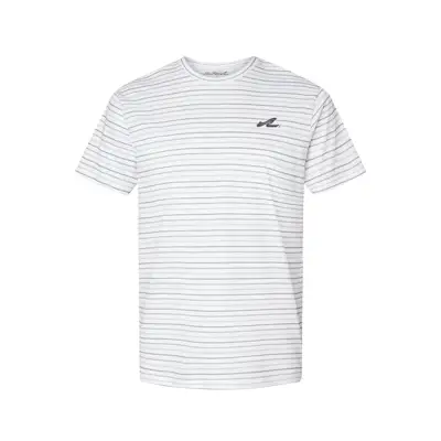 Rolling Stripe Tee Product Image on white background