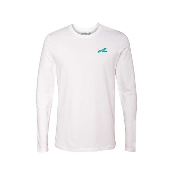 Better on the Water Long Sleeve - White Front image on white background