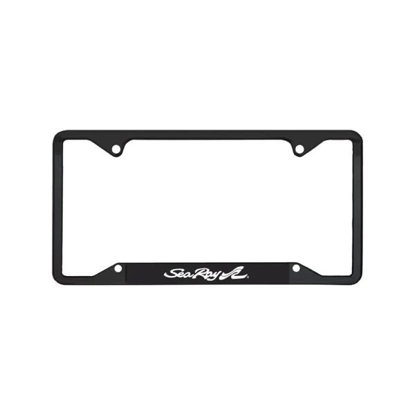  Black License Plate Frame product image on white background
