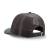 Image of a gray cap with gray mesh back and blue Sea Ray logo on front