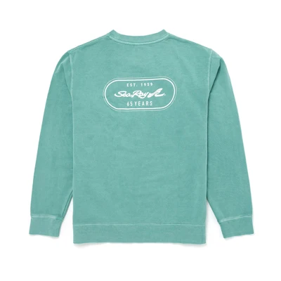 65th Anniversary Crewneck Front Image on white background