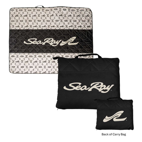  Sea Ray Travel Blanket Product Image on white background