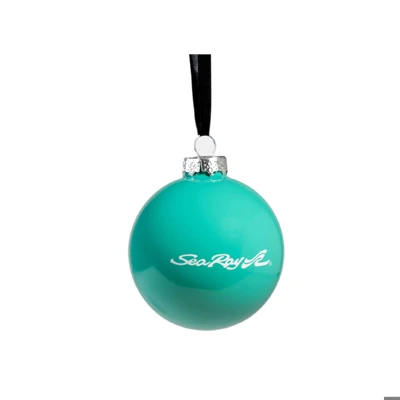 Sea Ray Ball Ornament Product Image on white background