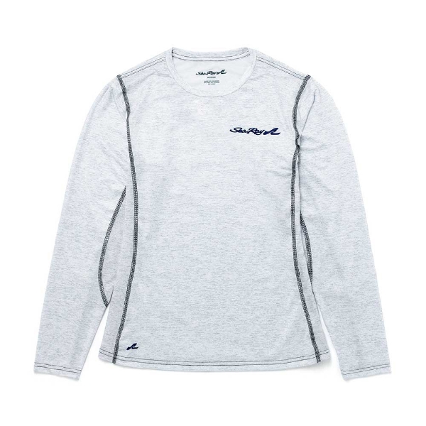 Womens Performance Long Sleeve Front product image with Sea Ray logo on the left chest 