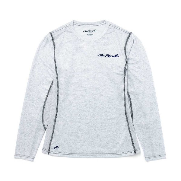 Womens Performance Long Sleeve - White Heather