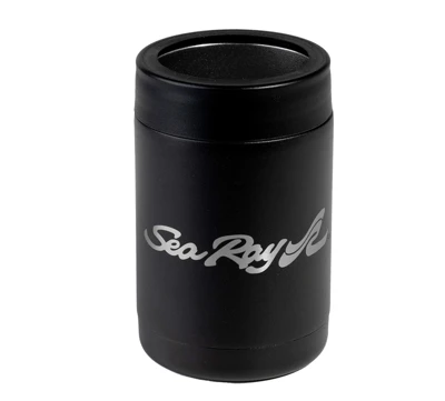 Sea Ray Stainless Can Cooler Product Image on white background