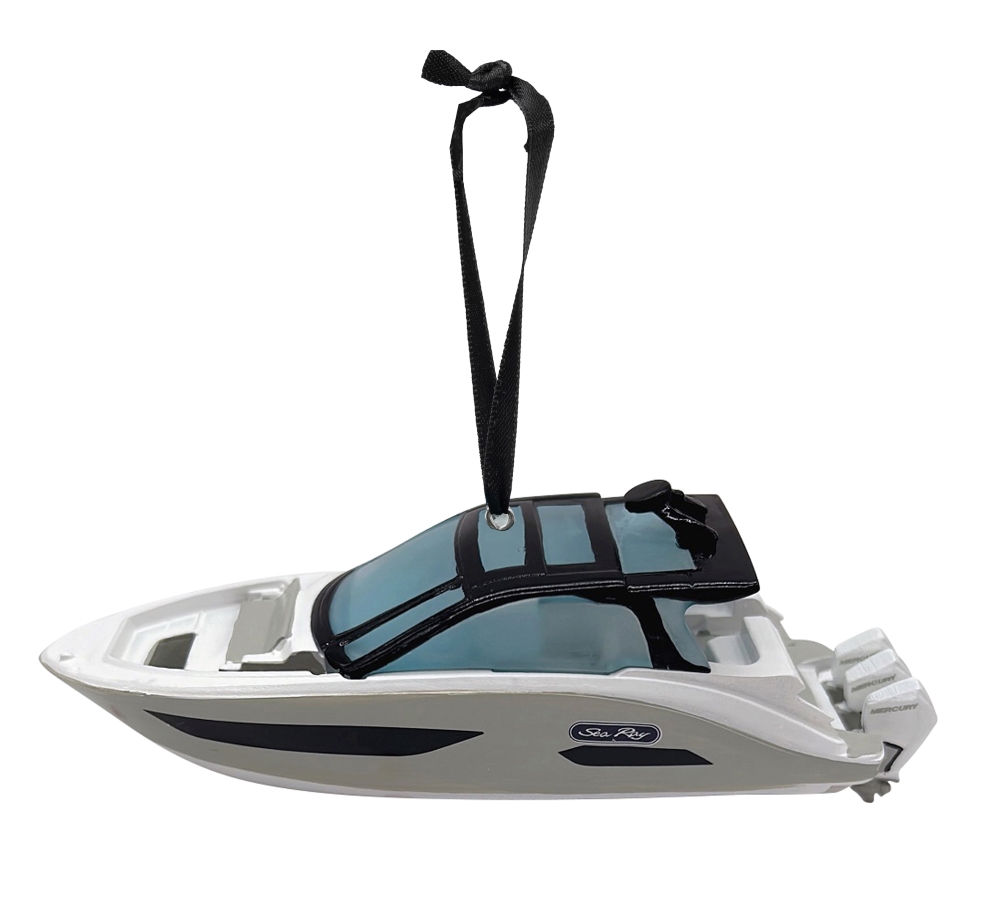 Sea Ray Sundancer 370 Outboard Ornament | Sea Ray Collection