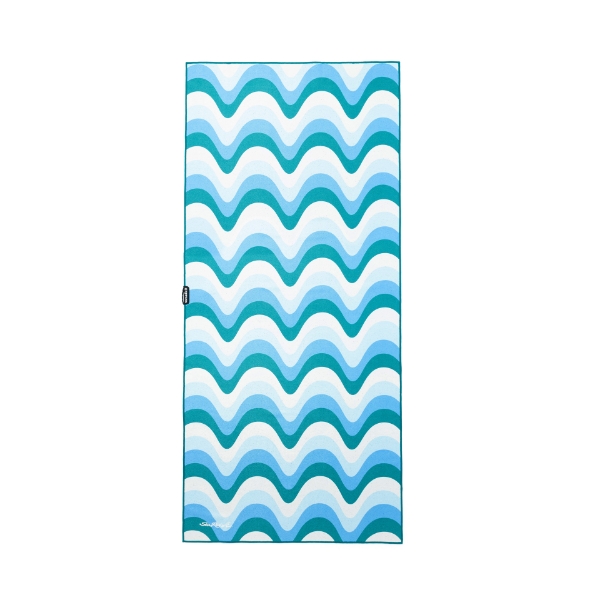 Image of a blue, white and green Sea Ray towel	