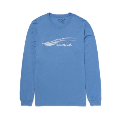 Wake Long Sleeve Product Image with Sea Ray graphic design on the front