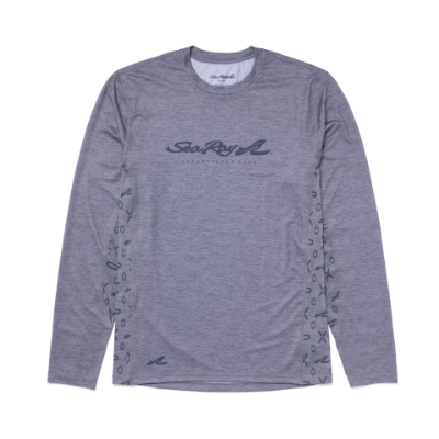 Steel performance long sleeve shirt with Sea Ray logo on chest