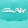 Teal baseball cap with "Sea Ray" embroidered in white on the front.