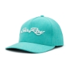 Teal baseball cap with "Sea Ray" embroidered in white on the front.