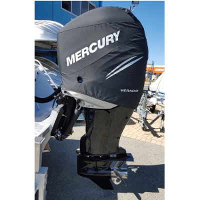 Mercury Vented (Breathable) Engine Cover - 250-300 HP V8 - Black