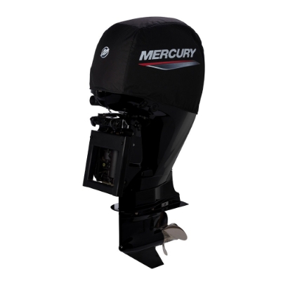 Mercury Breathable Engine Cover - 150HP 4 Stroke - Black