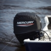 Mercury Breathable Engine Cover - 150HP 4 Stroke - Black