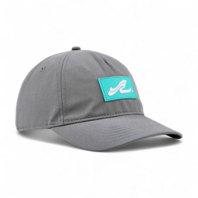 Right side image of the Performance Hat with a rectangular Sea Ray logo patch on the front