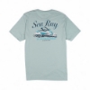 Sea Ray Cruiser Tee back view with full-color boat graphic and “Life Is Better on the Water” tagline