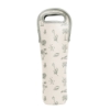 Sea Ray Nautical Wine Tote – Insulated Neoprene Single-Bottle Carrier with Coastal Print