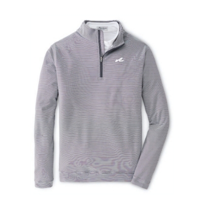 Sea Ray Peter Millar 1/4 Zip - Iron White with SeaRay logo on chest