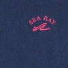 Pink Sea Ray logo on Women's Corded Pullover