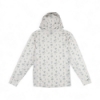Back view of Sea Ray hooded performance long sleeve shirt with nautical print