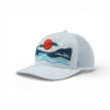 Front angled view of Mercury Scenic Route hat showing mesh back panel and embroidered logo.