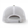 Back view of the Sea Ray Make Waves trucker hat with white mesh panels and adjustable snapback closure.