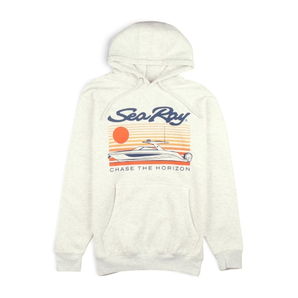 Horizon Hoodie from front showing Sea Ray illustration