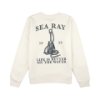 Anchor Crewneck from behind showing SEA RAY LIFE IS BETTER ON THE WATER text